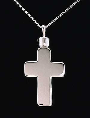 Keepsake Pendant - Sterling Silver Cross 2