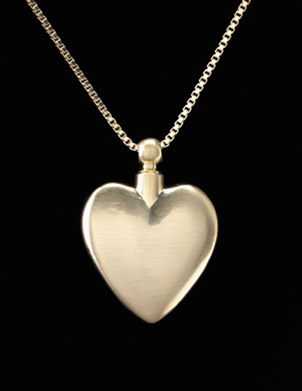 Keepsake Pendant - Pewter Heart 7